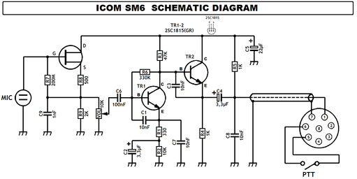 ICOM SM-6 Schematic.png (60.26 KiB) 353917 keer bekeken ICOM SM-6 Schematic diagram
